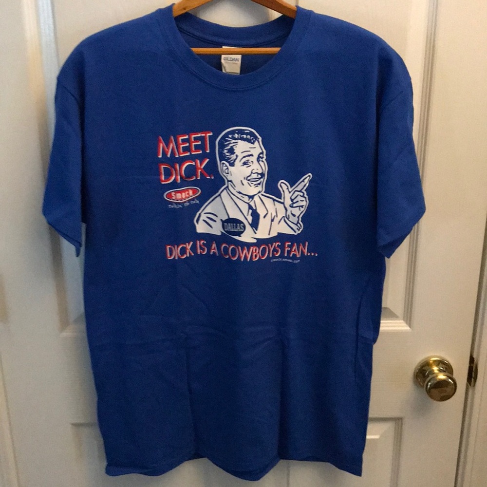 Smack Apparel NY Giants vs Dallas Novelty T-Shirt